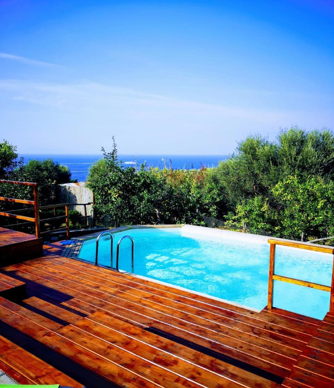 Villa Rosmary - Sorrento Coast - Gulf Of Naples View Exterior foto
